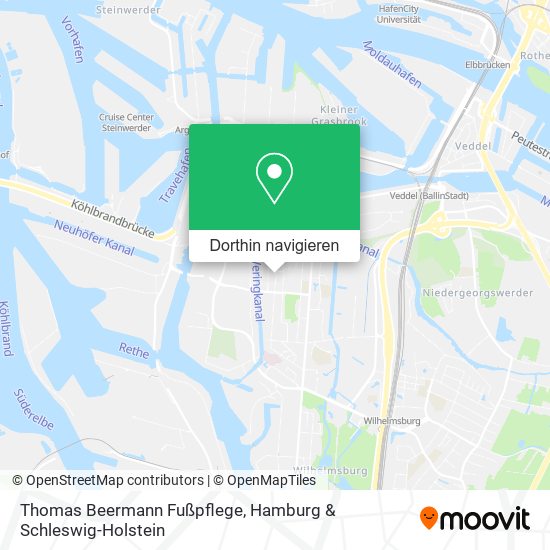 Thomas Beermann Fußpflege Karte
