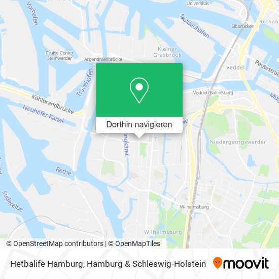 Hetbalife Hamburg Karte