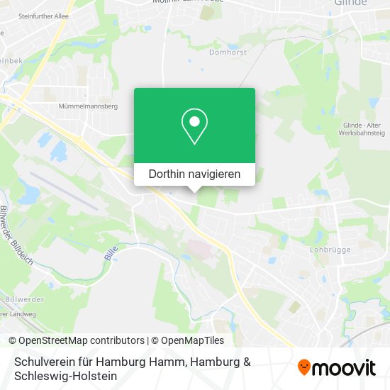 Schulverein für Hamburg Hamm Karte