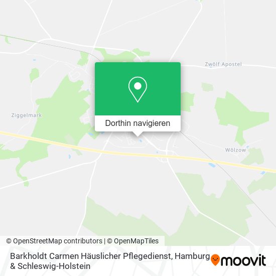 Barkholdt Carmen Häuslicher Pflegedienst Karte