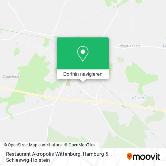 Restaurant Akropolis Wittenburg Karte