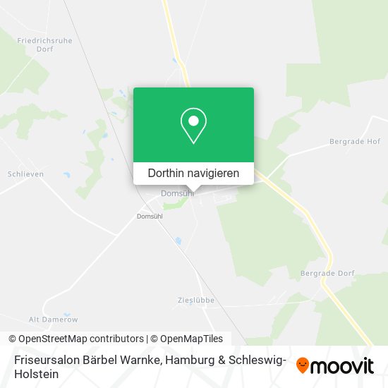 Friseursalon Bärbel Warnke Karte