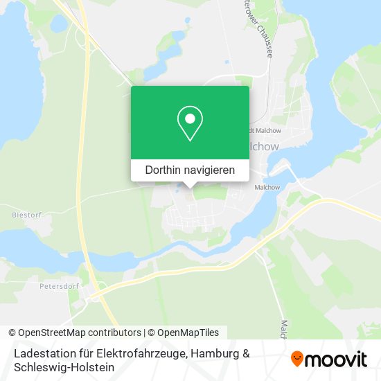 Ladestation für Elektrofahrzeuge Karte