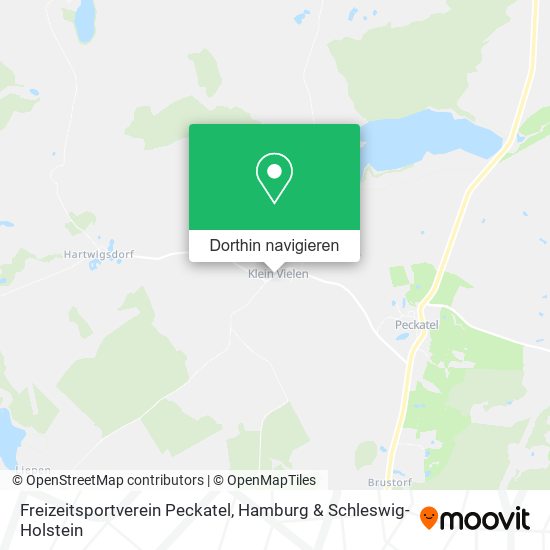 Freizeitsportverein Peckatel Karte