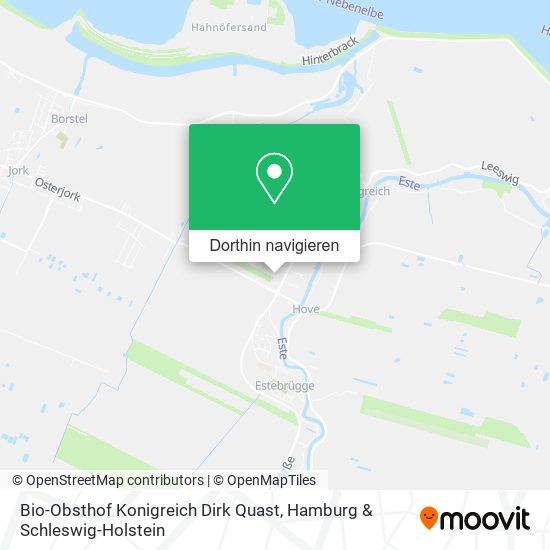 Bio-Obsthof Konigreich Dirk Quast Karte