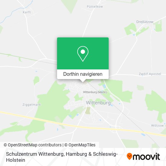 Schulzentrum Wittenburg Karte