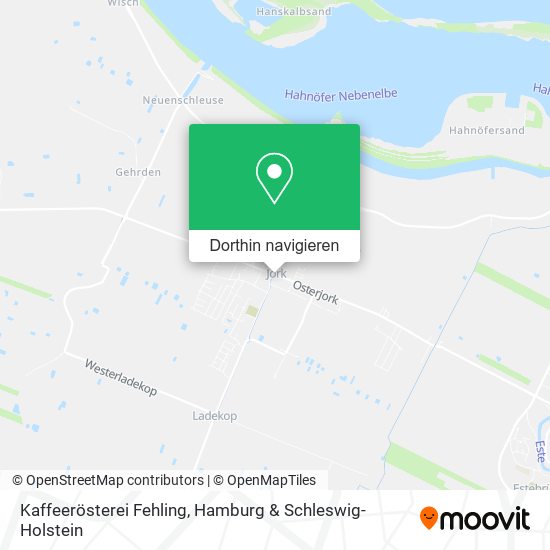 Kaffeerösterei Fehling Karte