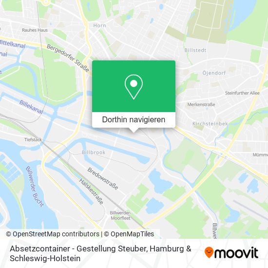 Absetzcontainer - Gestellung Steuber Karte