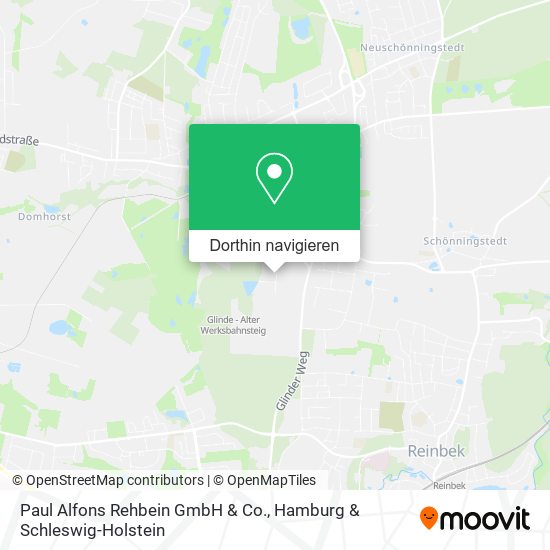 Paul Alfons Rehbein GmbH & Co. Karte