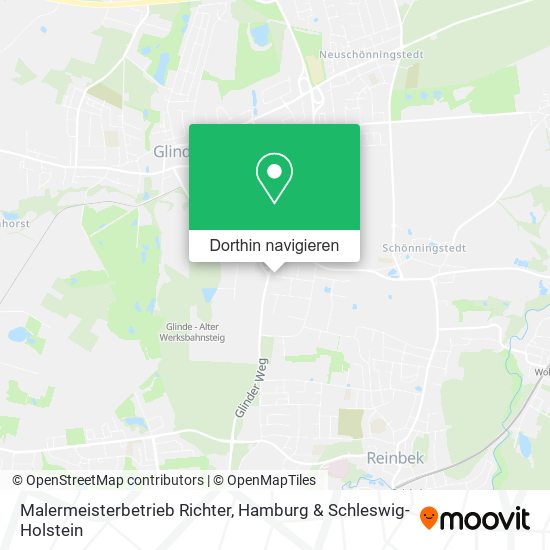 Malermeisterbetrieb Richter Karte
