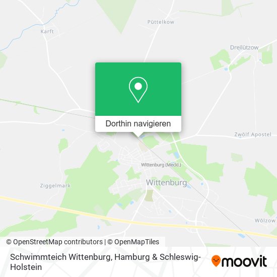 Schwimmteich Wittenburg Karte