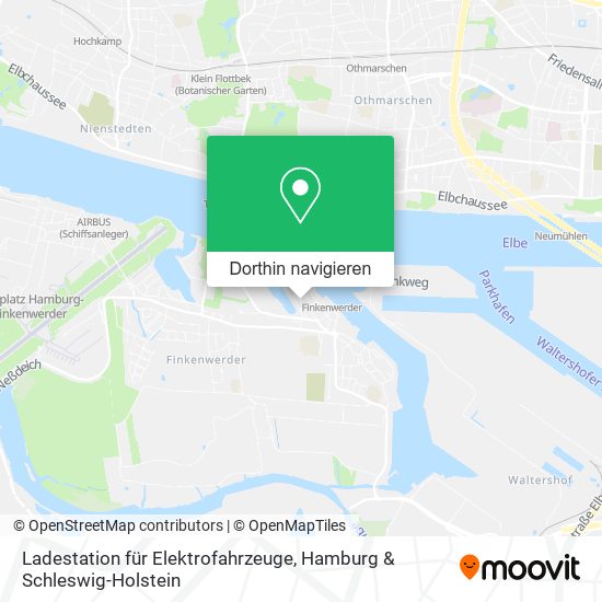 Ladestation für Elektrofahrzeuge Karte