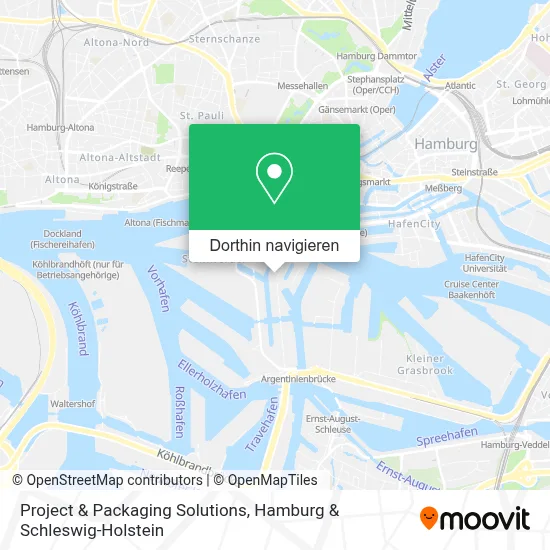 Project & Packaging Solutions Karte