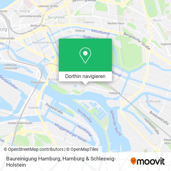 Baureinigung Hamburg Karte