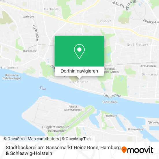 Stadtbäckerei am Gänsemarkt Heinz Böse Karte