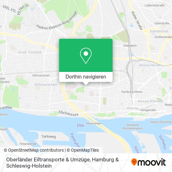 Oberländer Eiltransporte & Umzüge Karte