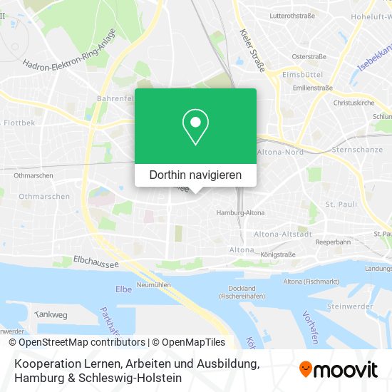 Kooperation Lernen, Arbeiten und Ausbildung Karte