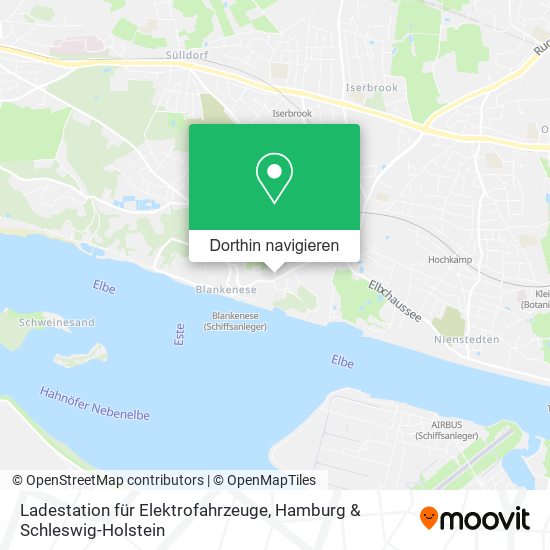 Ladestation für Elektrofahrzeuge Karte