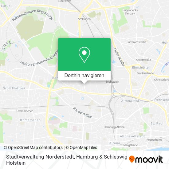 Stadtverwaltung Norderstedt Karte