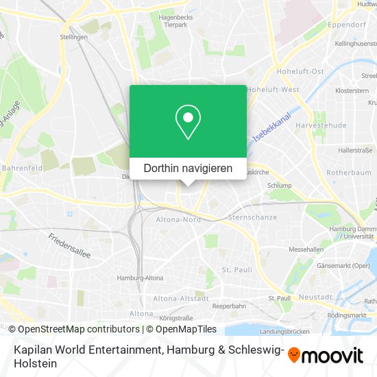 Kapilan World Entertainment Karte