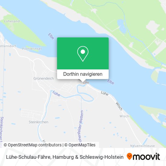 Lühe-Schulau-Fähre Karte