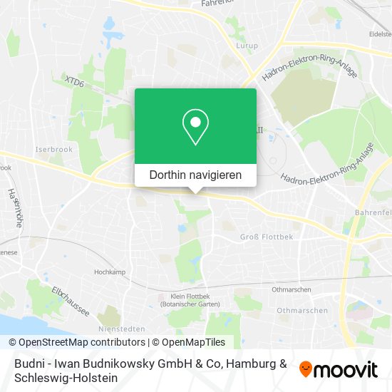 Budni - Iwan Budnikowsky GmbH & Co Karte