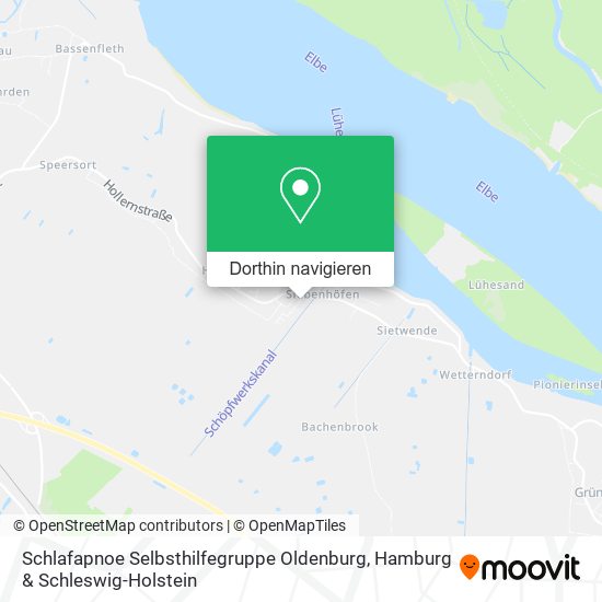 Schlafapnoe Selbsthilfegruppe Oldenburg Karte