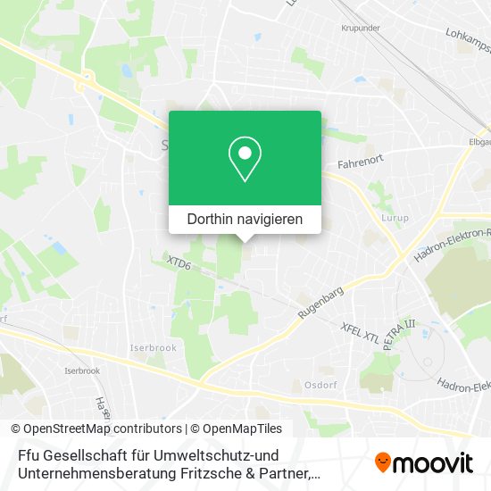 Ffu Gesellschaft für Umweltschutz-und Unternehmensberatung Fritzsche & Partner Karte