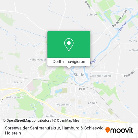 Spreewälder Senfmanufaktur Karte