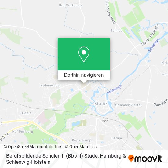 Berufsbildende Schulen II (Bbs II) Stade Karte