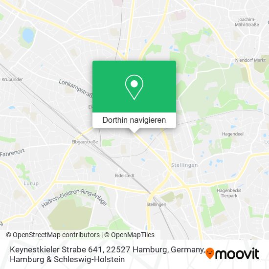 Keynestkieler Strabe 641, 22527 Hamburg, Germany Karte