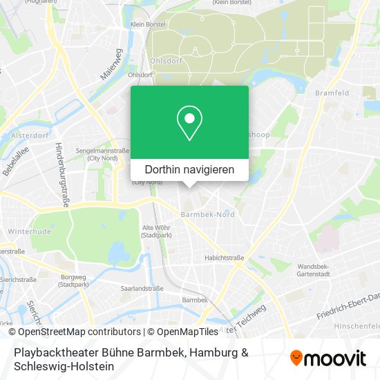 Playbacktheater Bühne Barmbek Karte