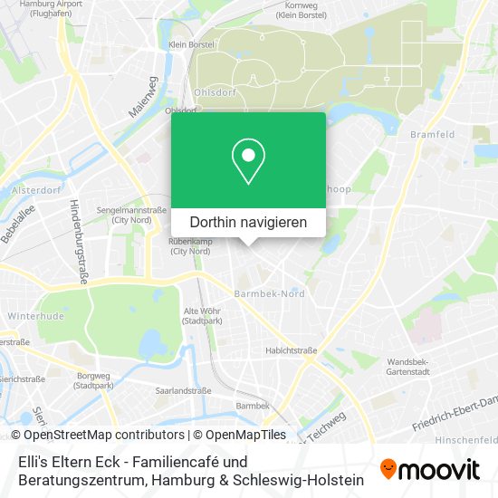 Elli's Eltern Eck - Familiencafé und Beratungszentrum Karte