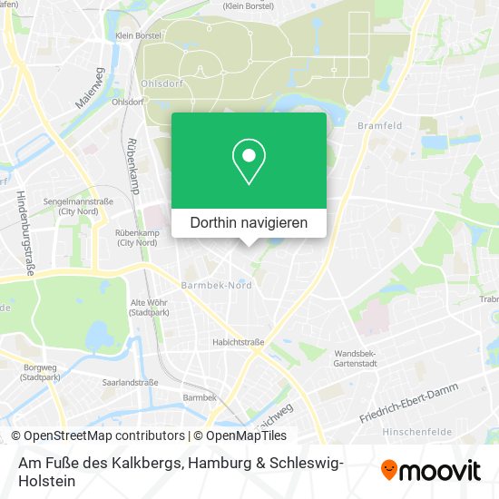 Am Fuße des Kalkbergs Karte