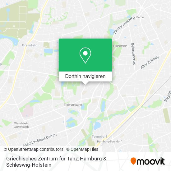 Griechisches Zentrum für Tanz Karte