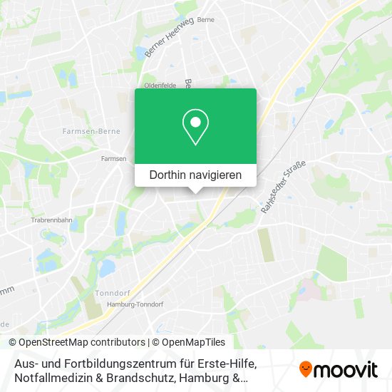 Aus- und Fortbildungszentrum für Erste-Hilfe, Notfallmedizin & Brandschutz Karte