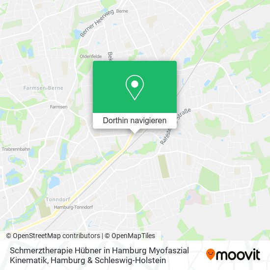 Schmerztherapie Hübner in Hamburg Myofaszial Kinematik Karte
