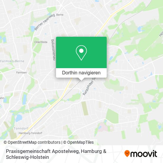 Praxisgemeinschaft Apostelweg Karte