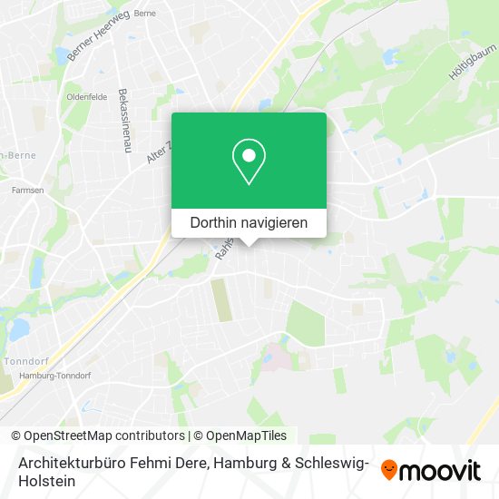 Architekturbüro Fehmi Dere Karte