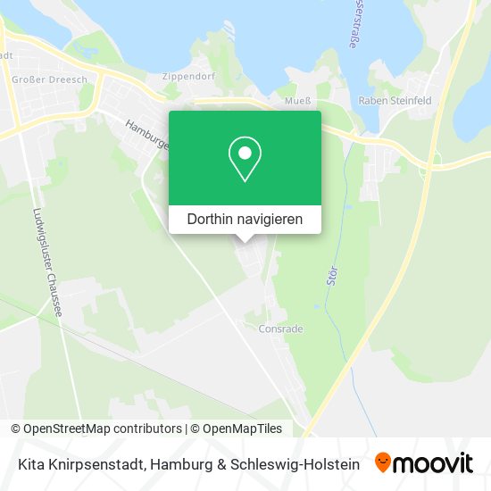 Kita Knirpsenstadt Karte