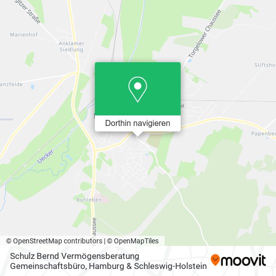 Schulz Bernd Vermögensberatung Gemeinschaftsbüro Karte
