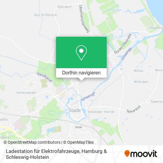 Ladestation für Elektrofahrzeuge Karte