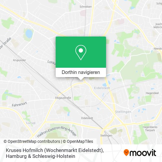 Kruses Hofmilch (Wochenmarkt Eidelstedt) Karte