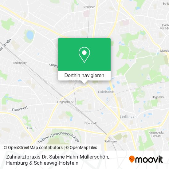 Zahnarztpraxis Dr. Sabine Hahn-Müllerschön Karte
