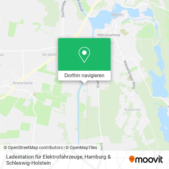 Ladestation für Elektrofahrzeuge Karte