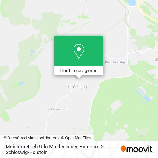 Meisterbetrieb Udo Moldenhauer Karte