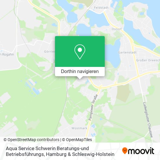 Aqua Service Schwerin Beratungs-und Betriebsführungs Karte