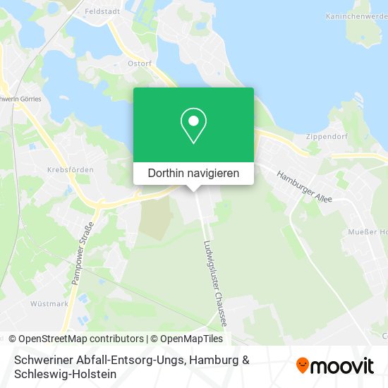 Schweriner Abfall-Entsorg-Ungs Karte