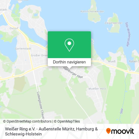 Weißer Ring e.V. - Außenstelle Müritz Karte