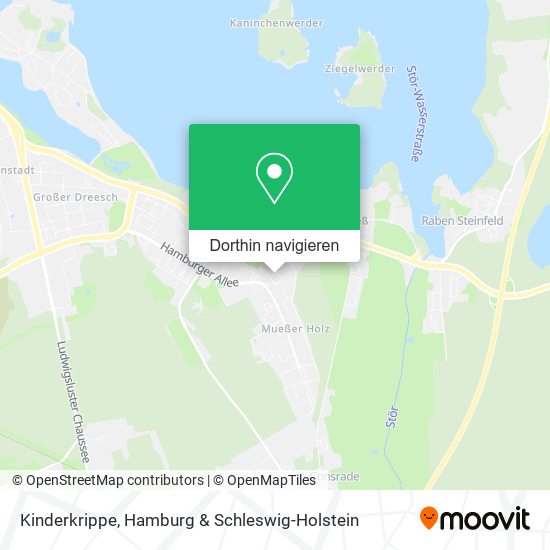 Kinderkrippe Karte